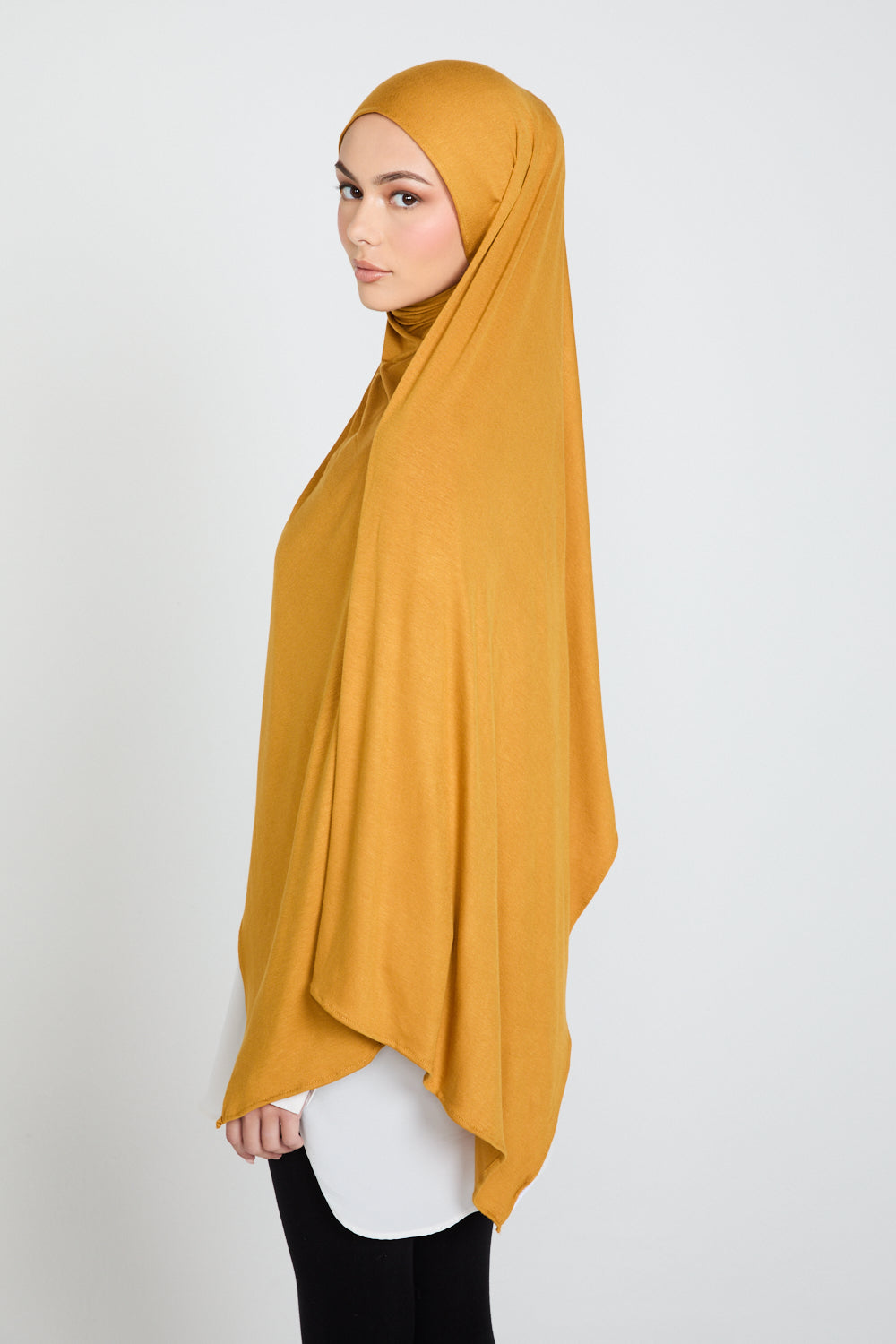 Hijab Jersey Safran Doré