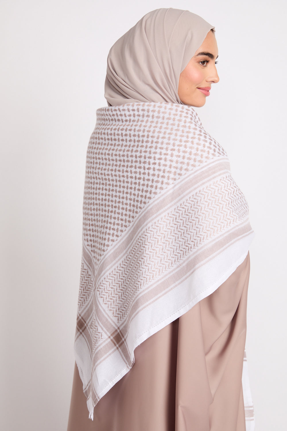 Foulard Keffieh - Grès Ivoire