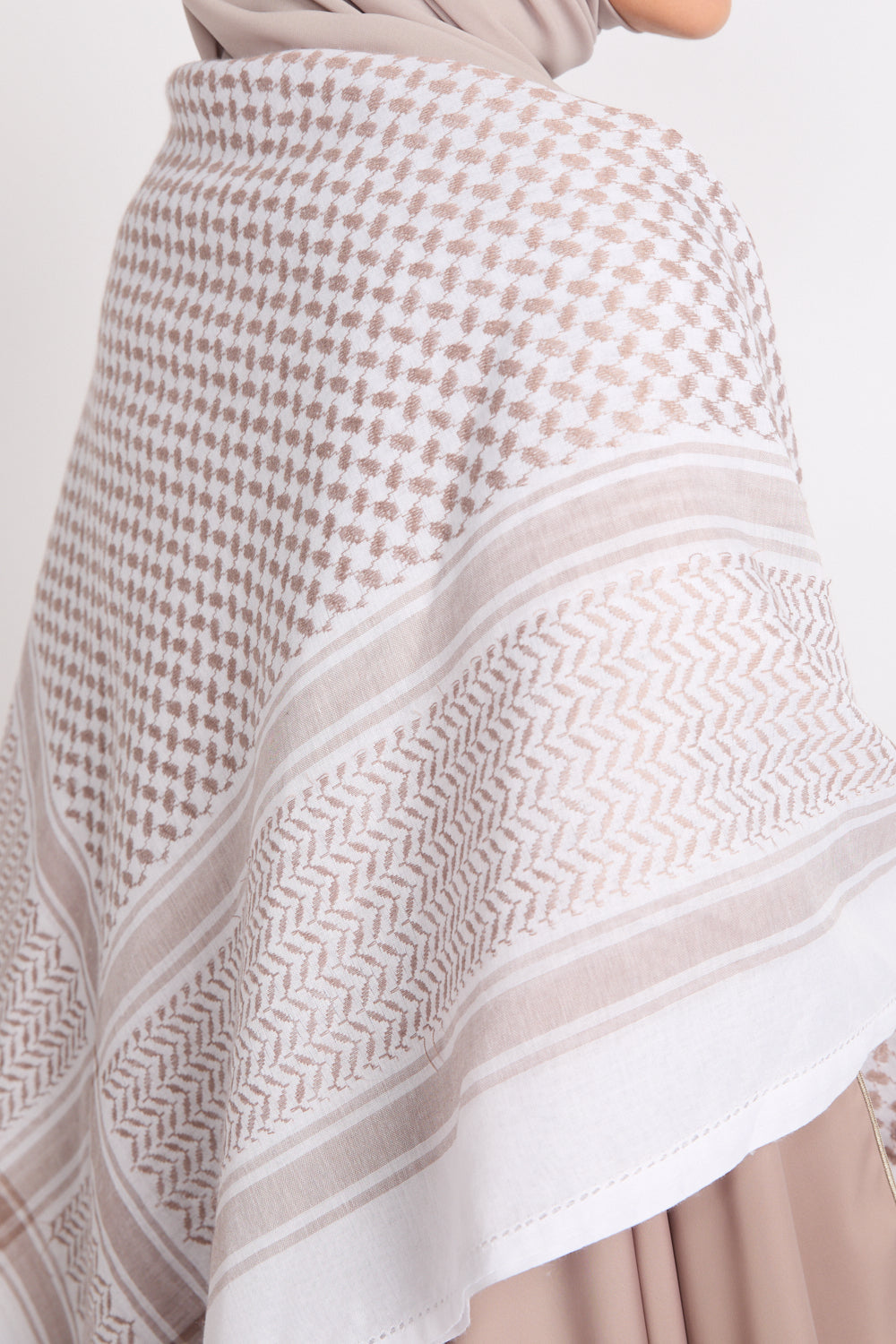 Foulard Keffieh - Grès Ivoire