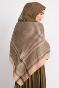 Foulard Keffieh - Olive Désertique