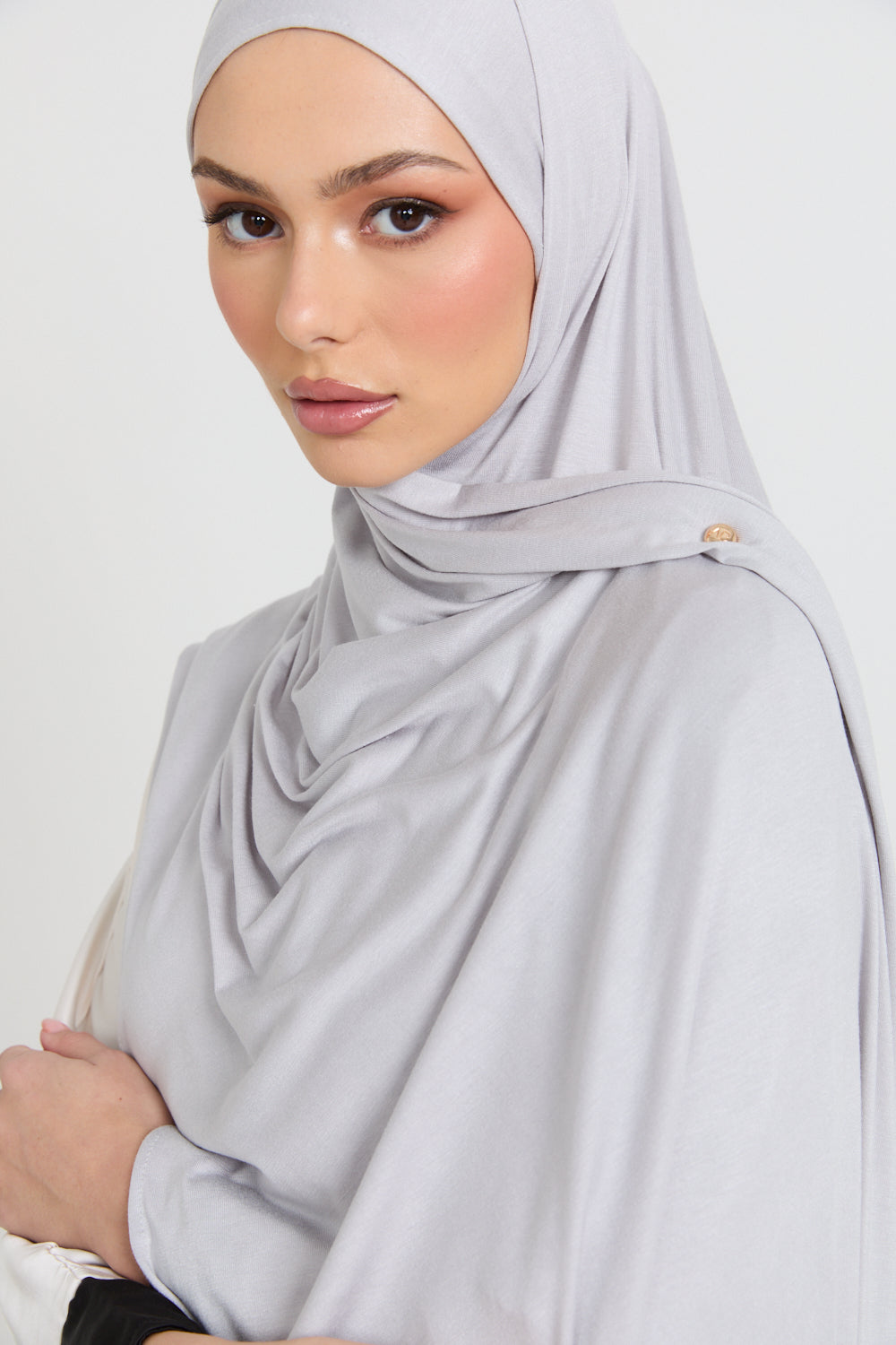 Hijab Jersey Brume de Colombe