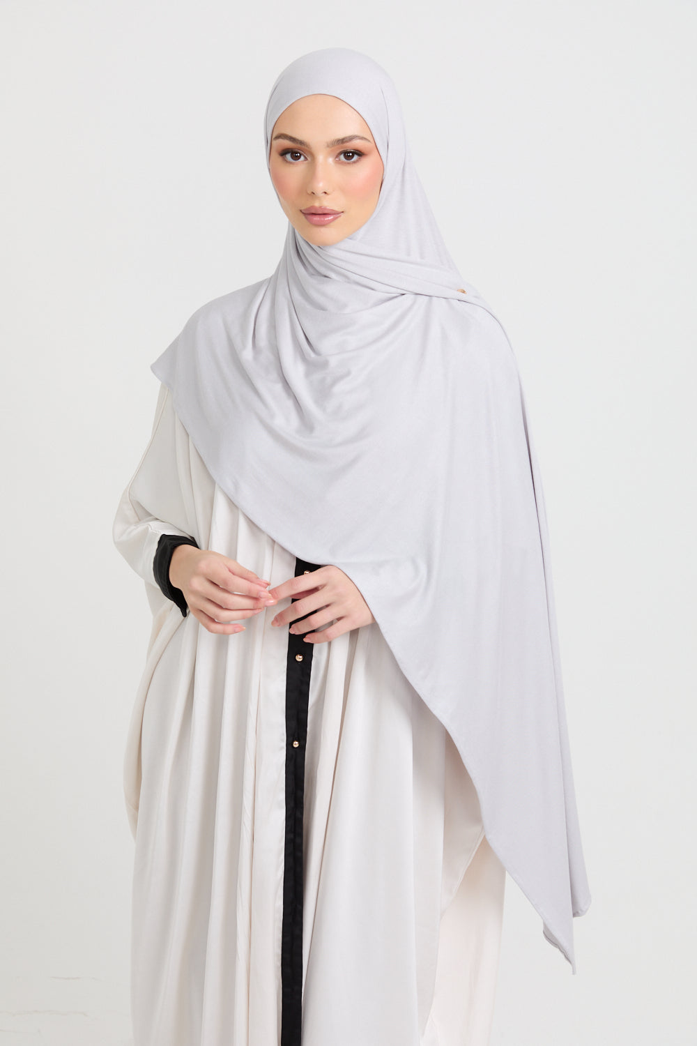 Hijab Jersey Brume de Colombe