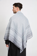 Foulard Keffieh - Brume Platine