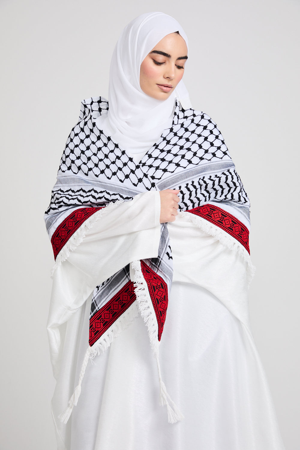 Foulard Keffieh Premium Brodé