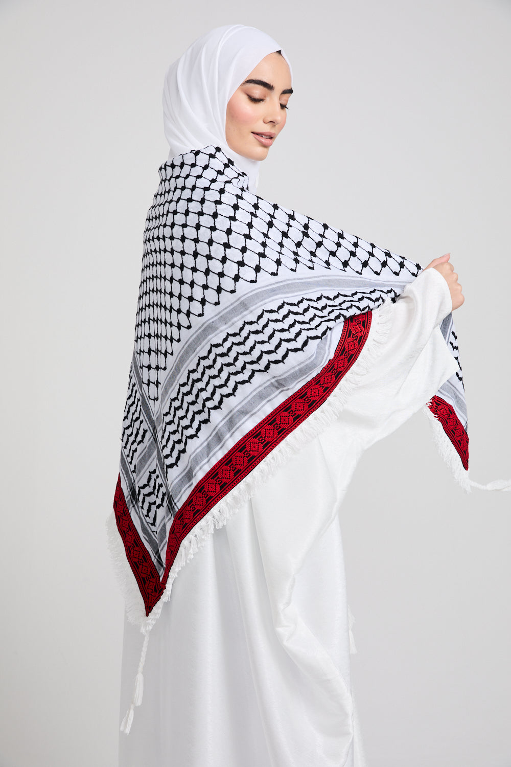 Foulard Keffieh Premium Brodé