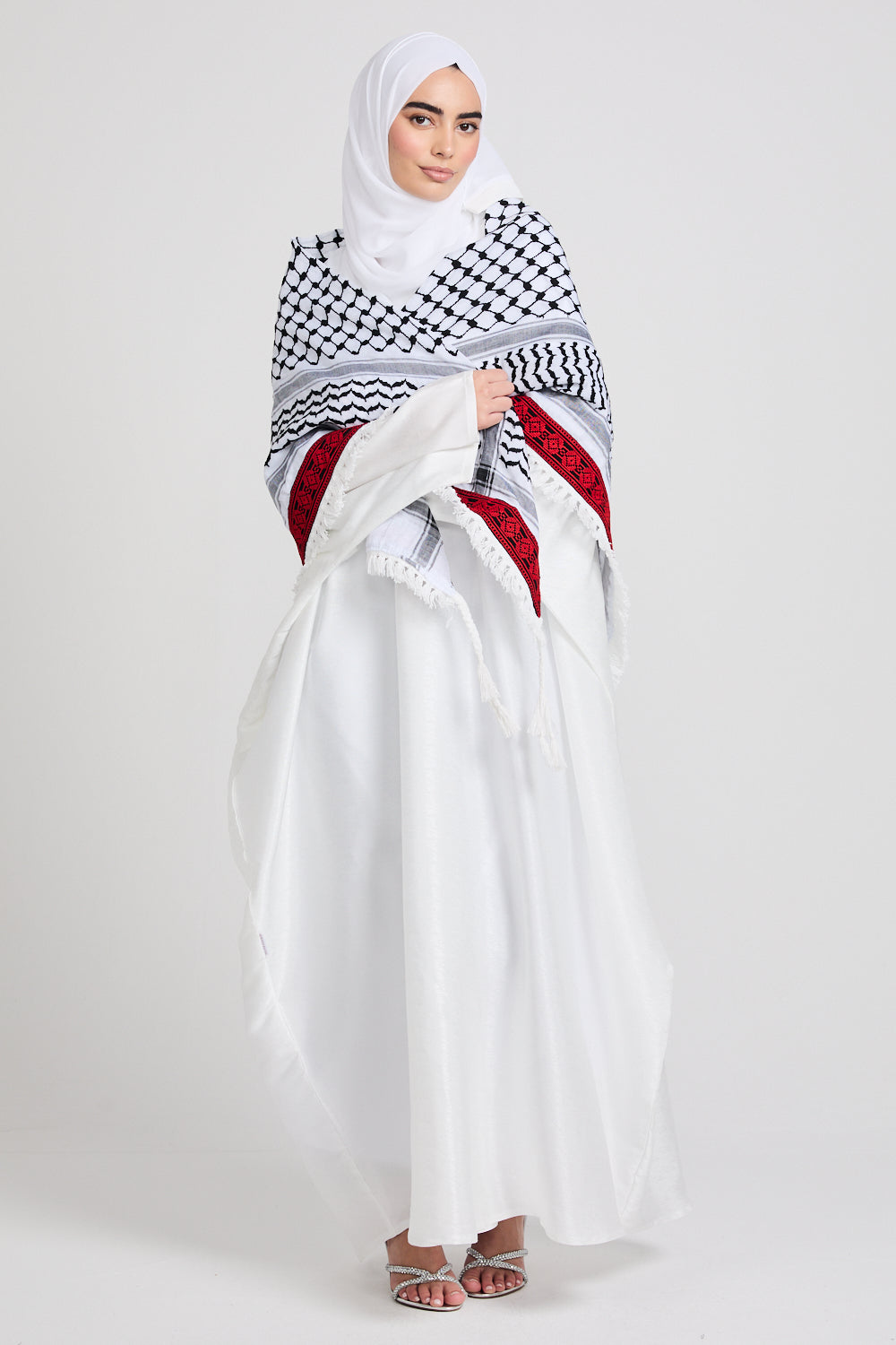 Foulard Keffieh Premium Brodé