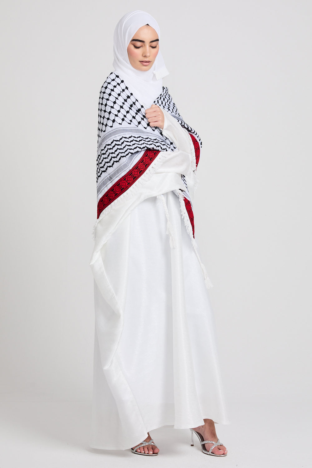 Foulard Keffieh Premium Brodé