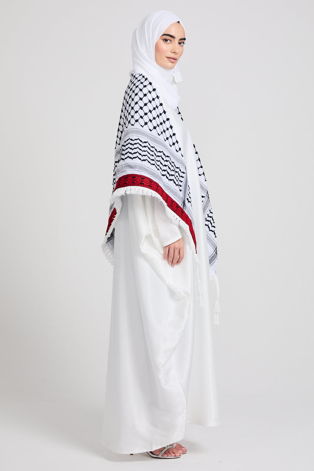 Foulard Keffieh Premium Brodé