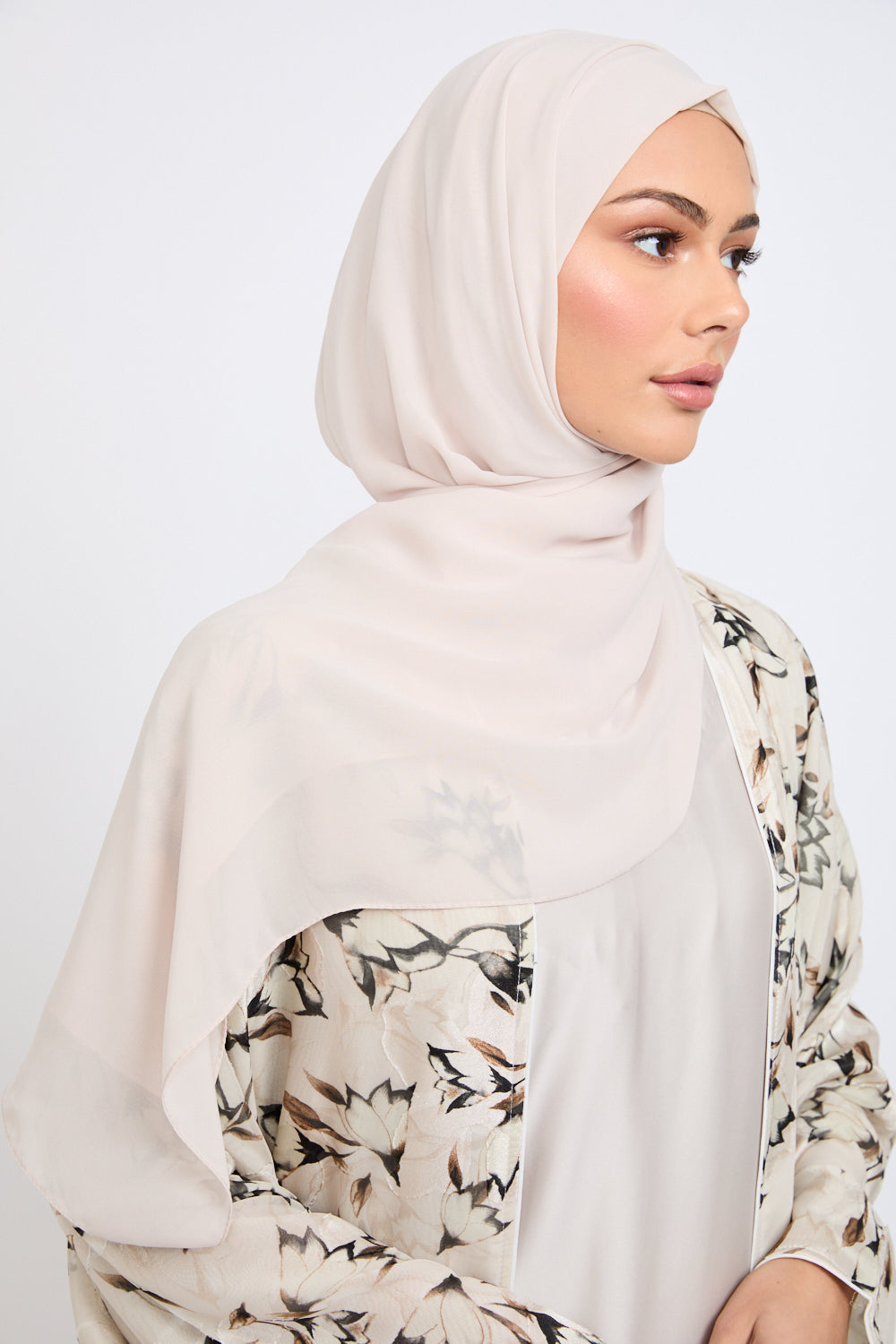 Hijab Georgette Luxe - Nude