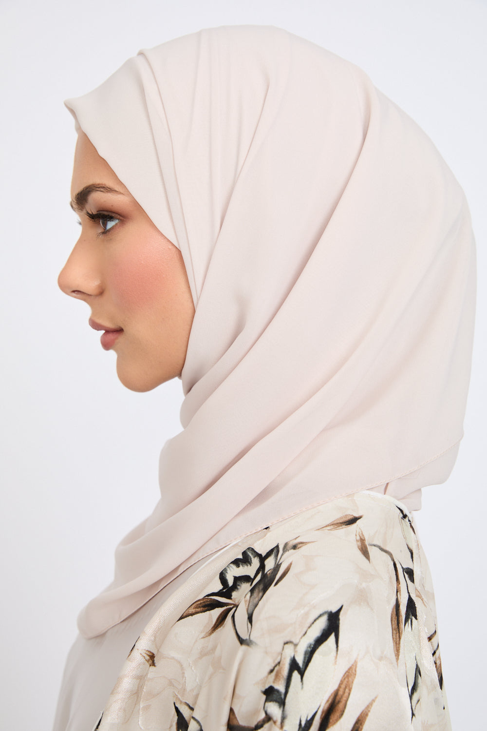 Hijab Georgette Luxe - Nude