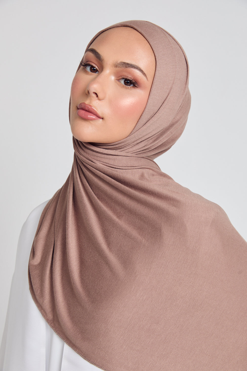 Hijab Jersey Praline