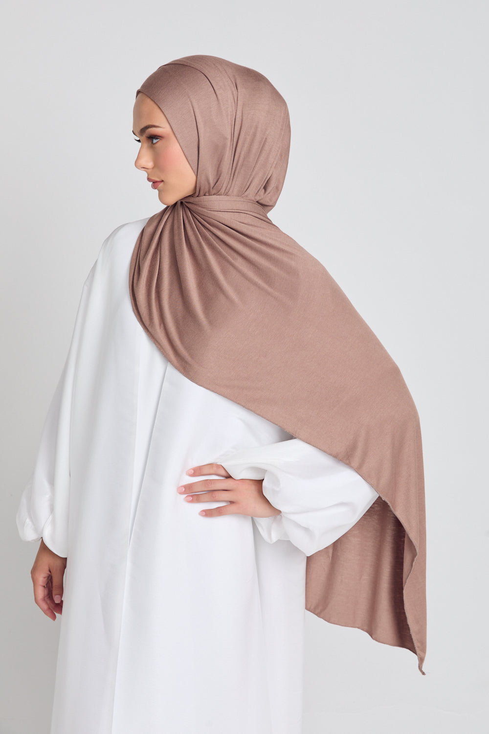 Hijab Jersey Praline