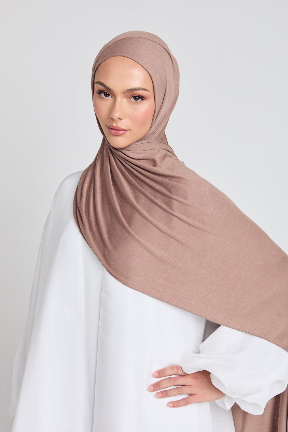 Hijab Jersey Praline