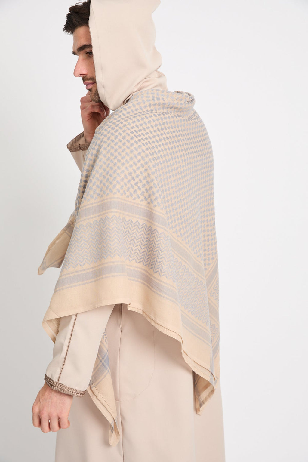 Foulard Keffieh - Beige Dune