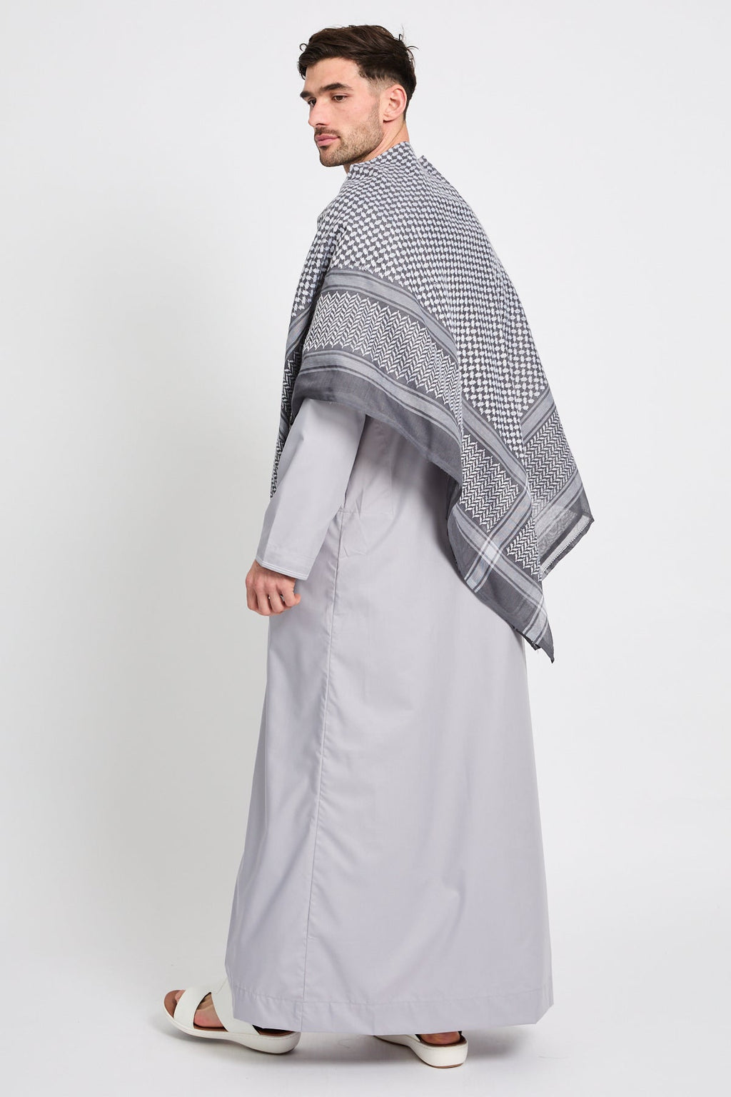 Foulard Keffieh - Gris Anthracite