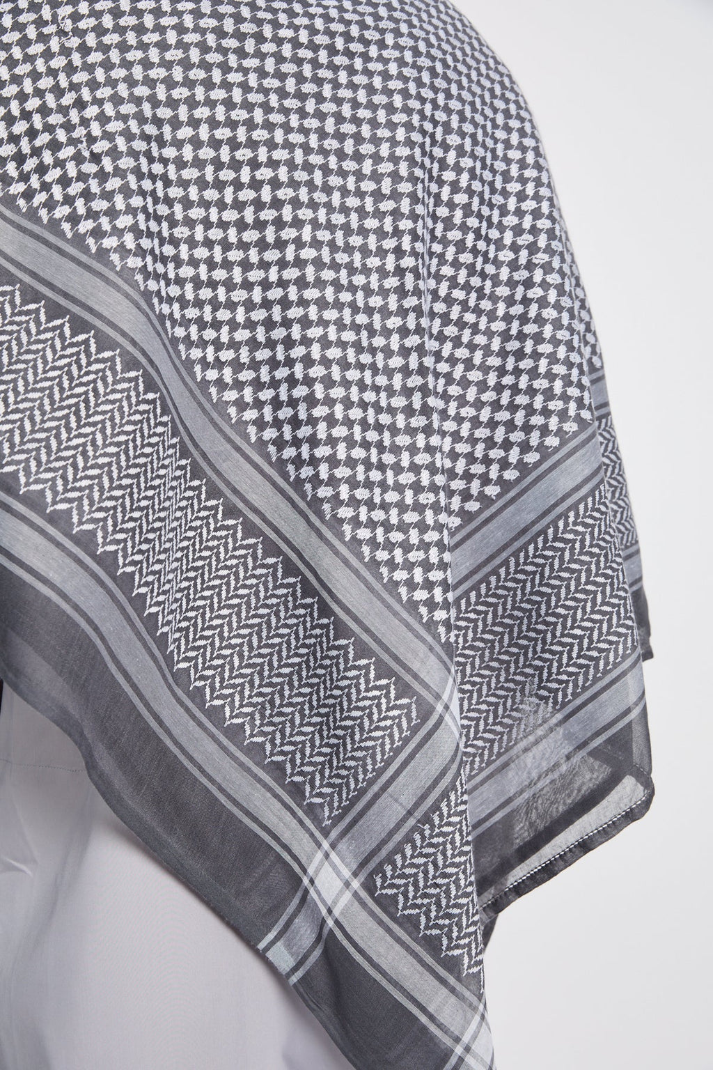 Foulard Keffieh - Gris Anthracite