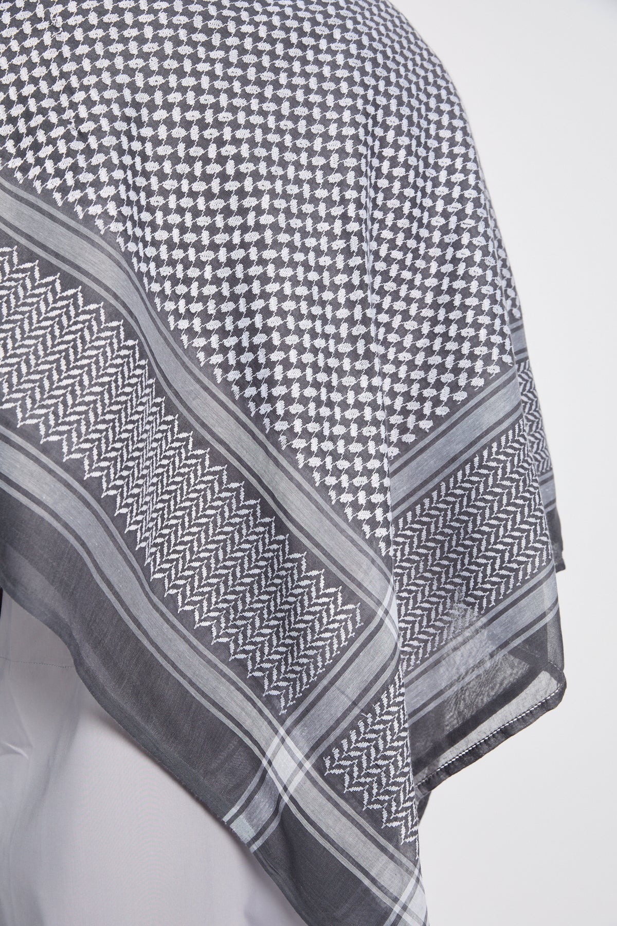 Foulard Keffieh - Gris Anthracite
