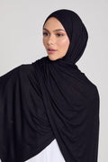 Hijab Jersey Noir