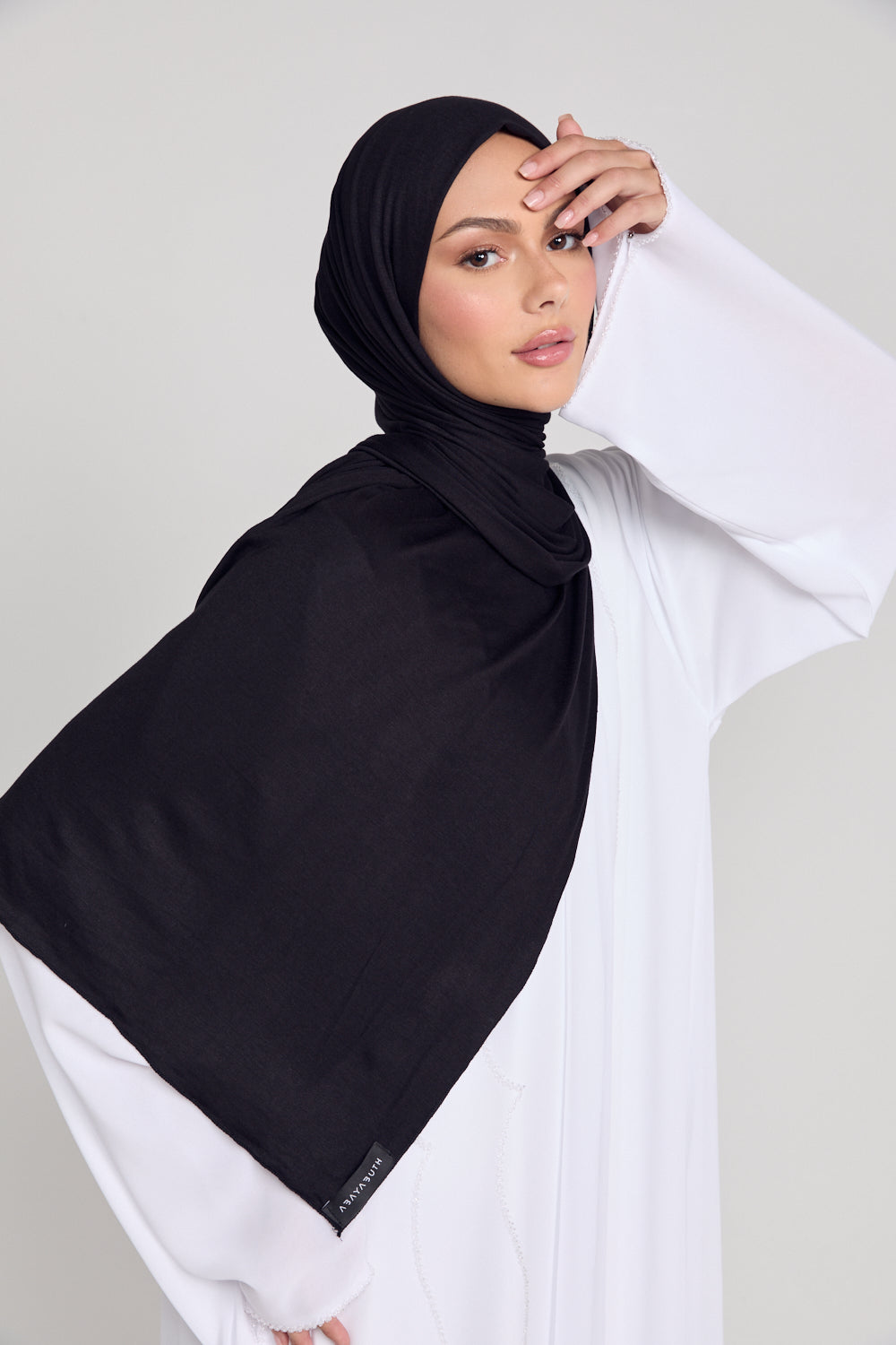 Hijab Jersey Noir