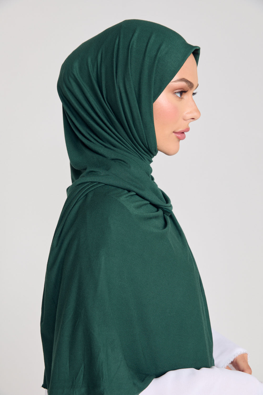 Hijab Jersey Vert Forêt