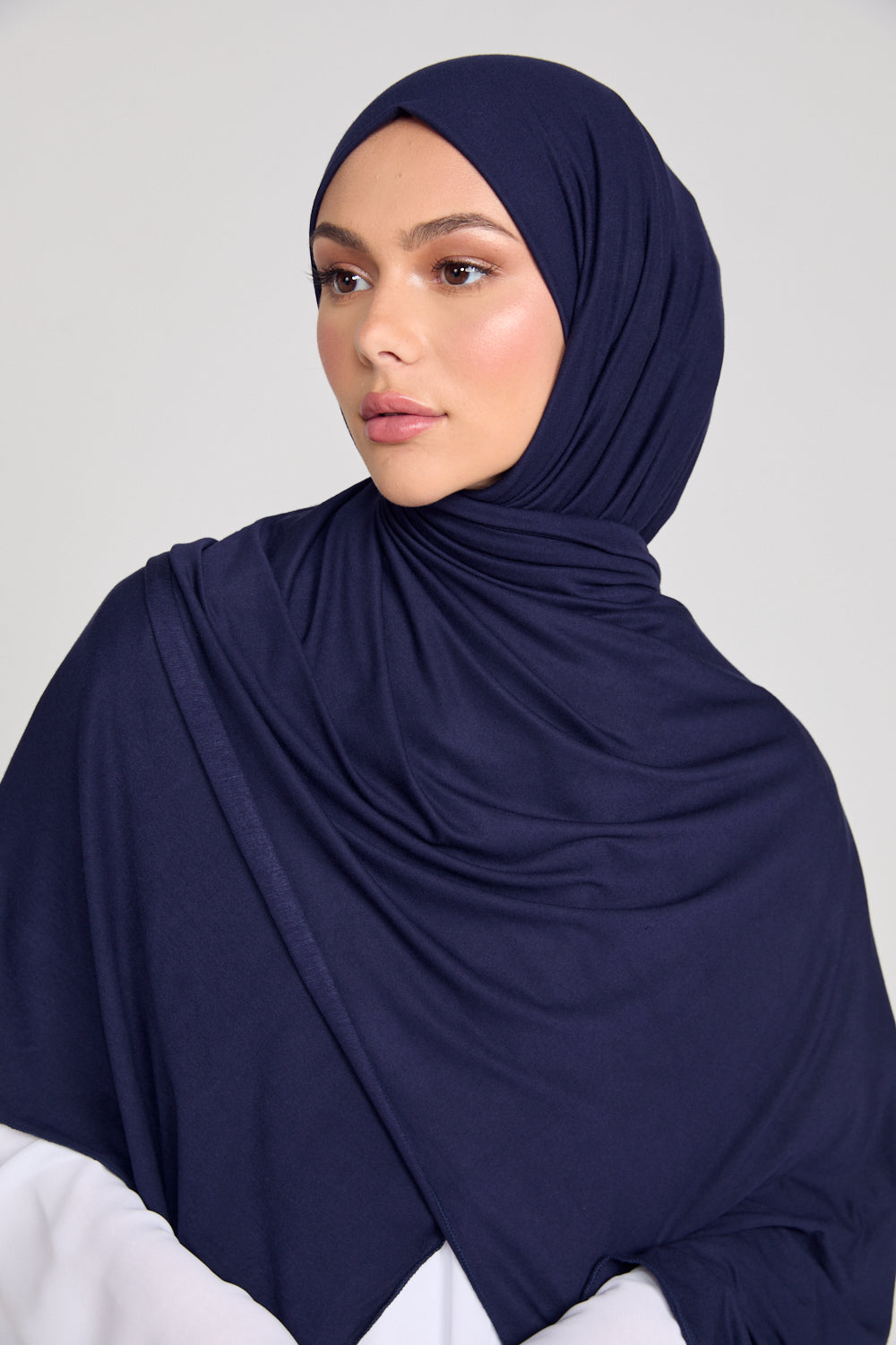 Hijab Jersey Marine