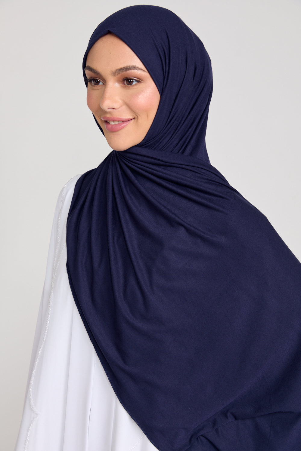 Hijab Jersey Marine