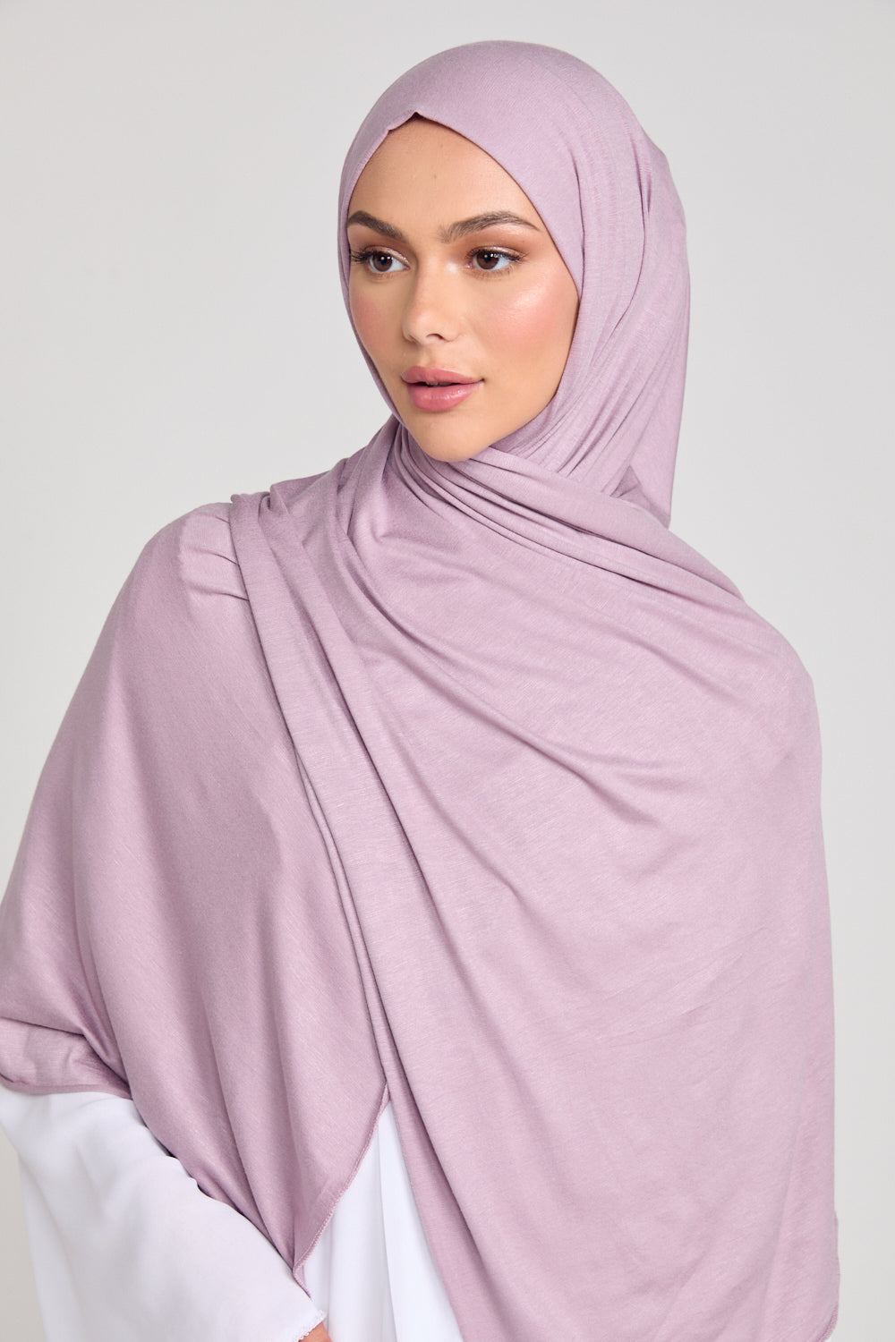 Hijab Jersey Mauve Rêveur