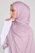 Hijab Jersey Mauve Rêveur