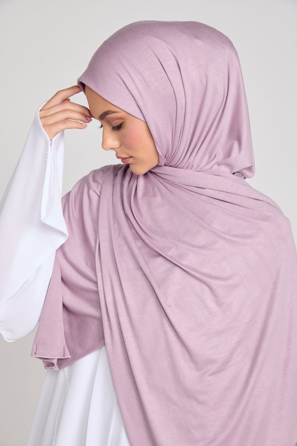 Hijab Jersey Mauve Rêveur