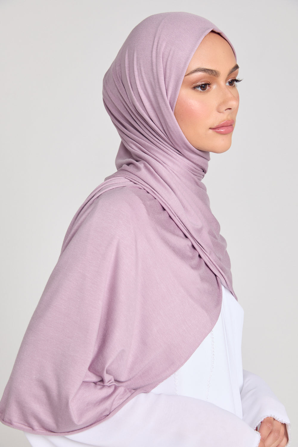 Hijab Jersey Mauve Rêveur