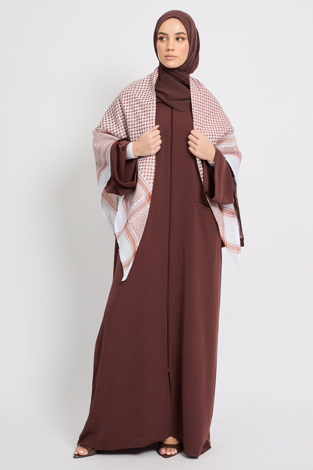 Foulard Keffieh - Terracotta du Désert