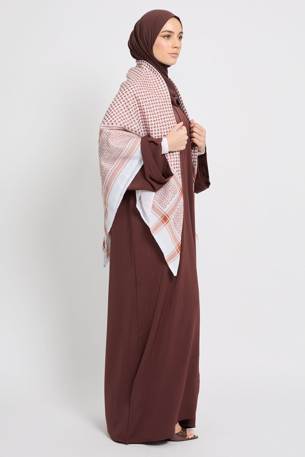 Foulard Keffieh - Terracotta du Désert