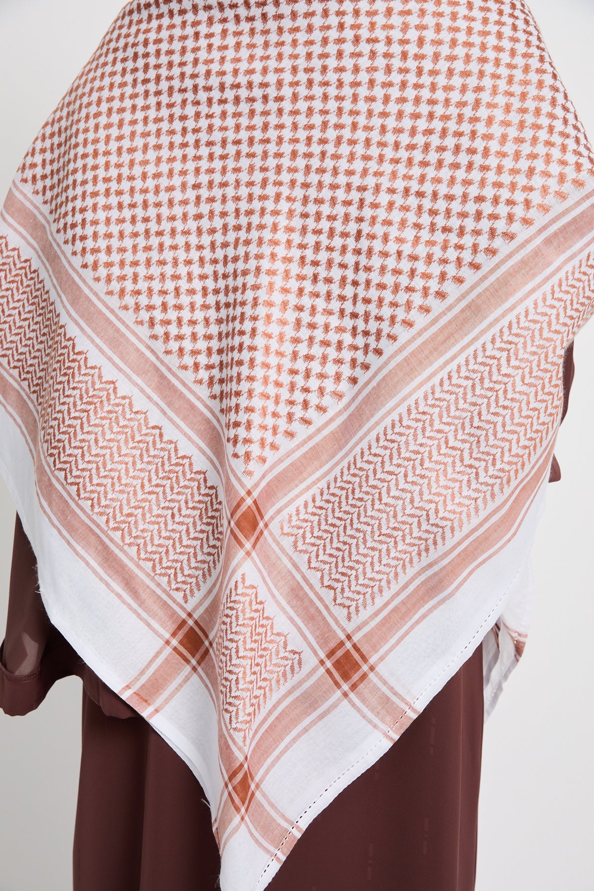 Foulard Keffieh - Terracotta du Désert