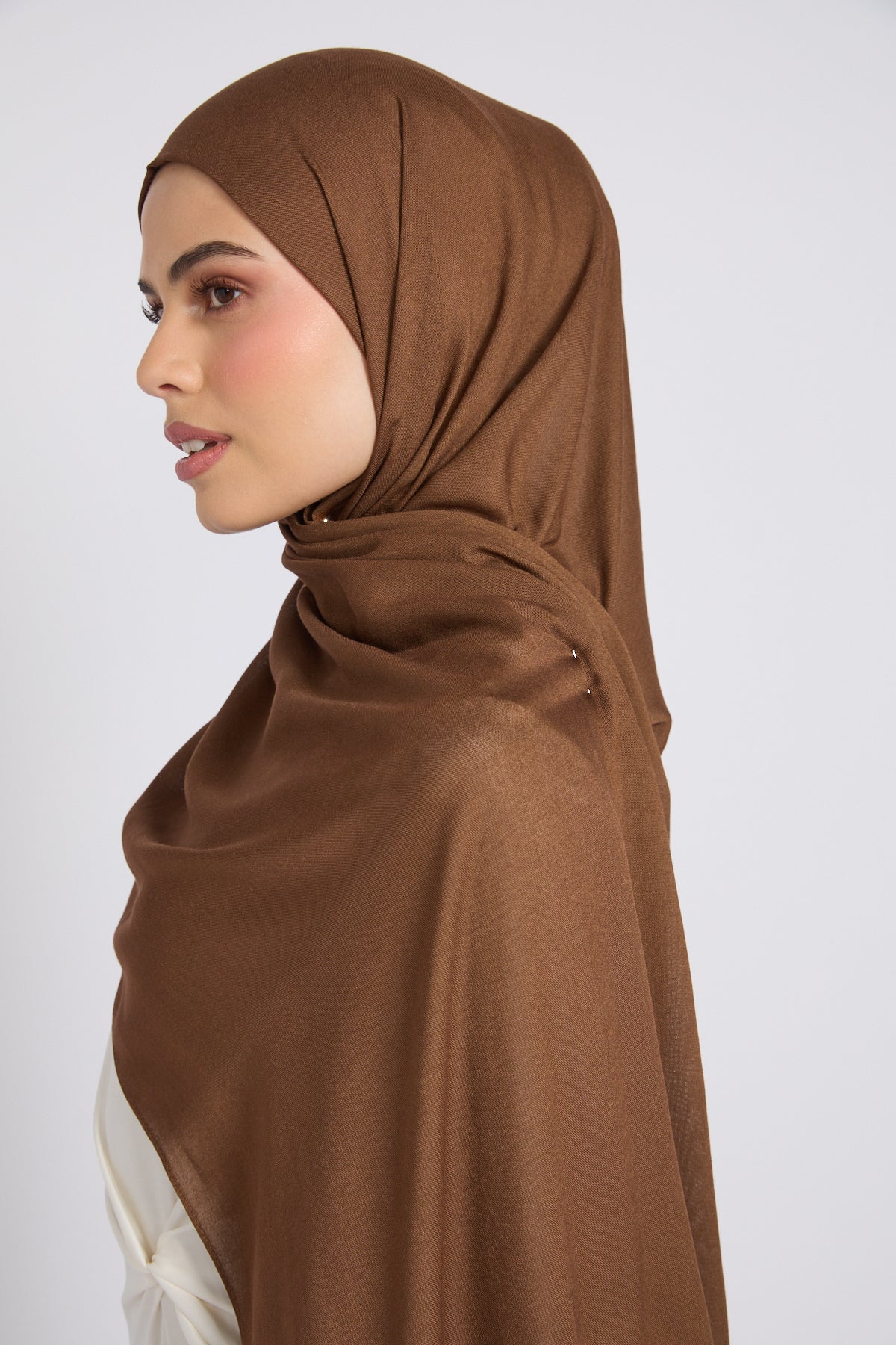 Hijab Bambou Modal Premium - Palmier du Désert