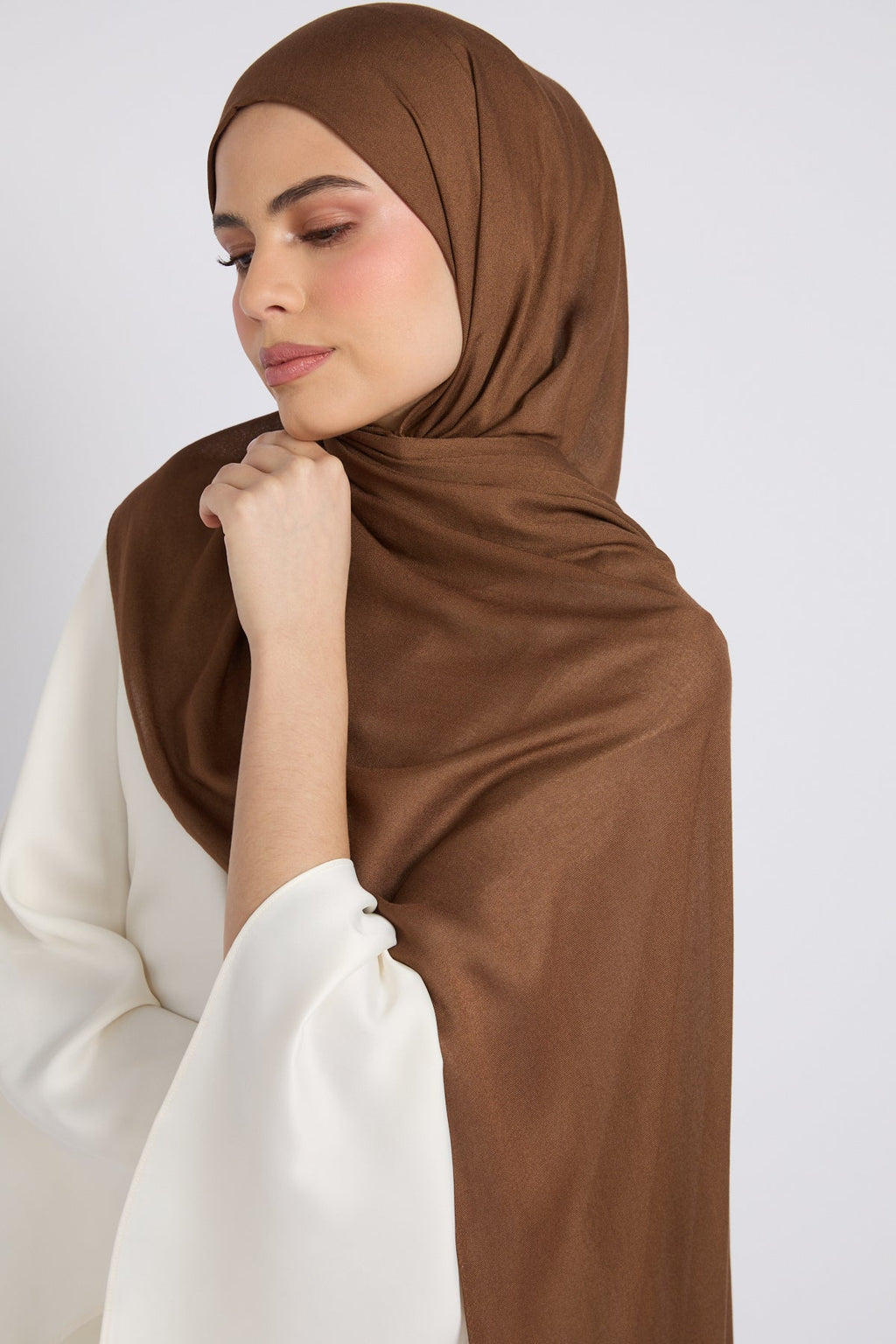 Hijab Bambou Modal Premium - Palmier du Désert
