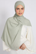 Hijab Bambou Modal Premium - Sauge du Désert
