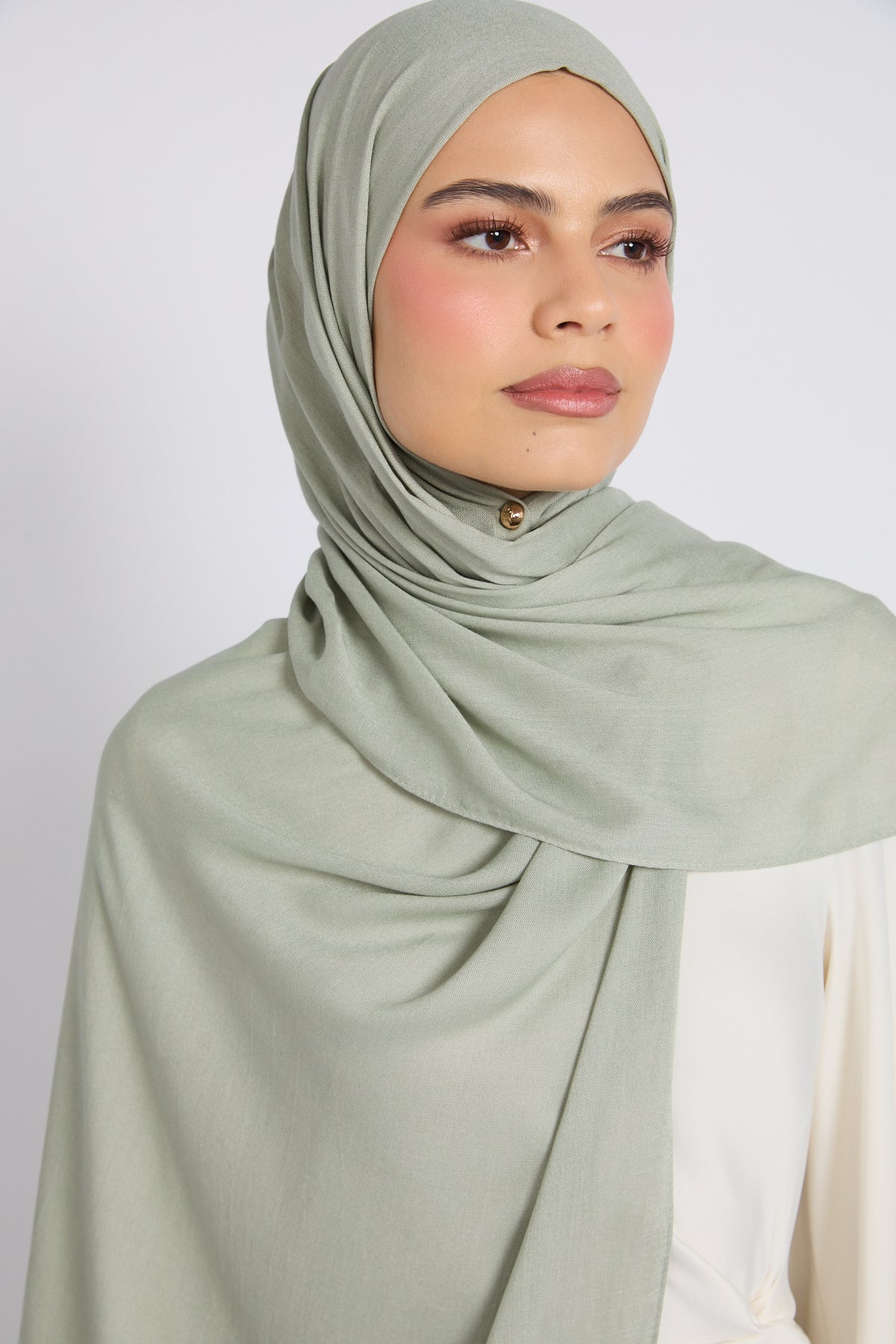 Hijab Bambou Modal Premium - Sauge du Désert