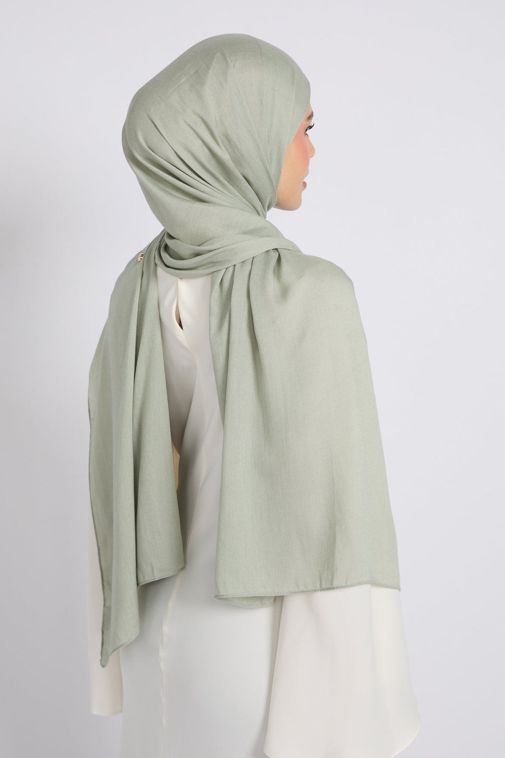 Hijab Bambou Modal Premium - Sauge du Désert