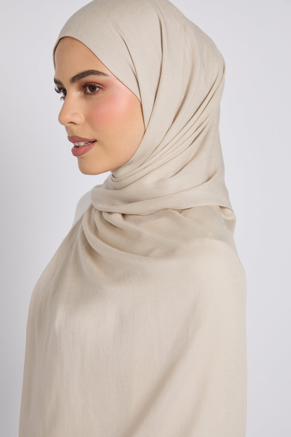 Hijab Bambou Modal Premium - Chêne Français