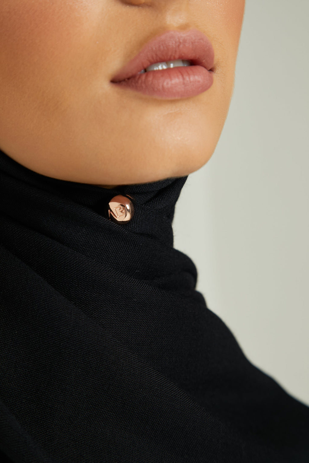 Lot de 2 Aimants Hijab Premium - Or Rose