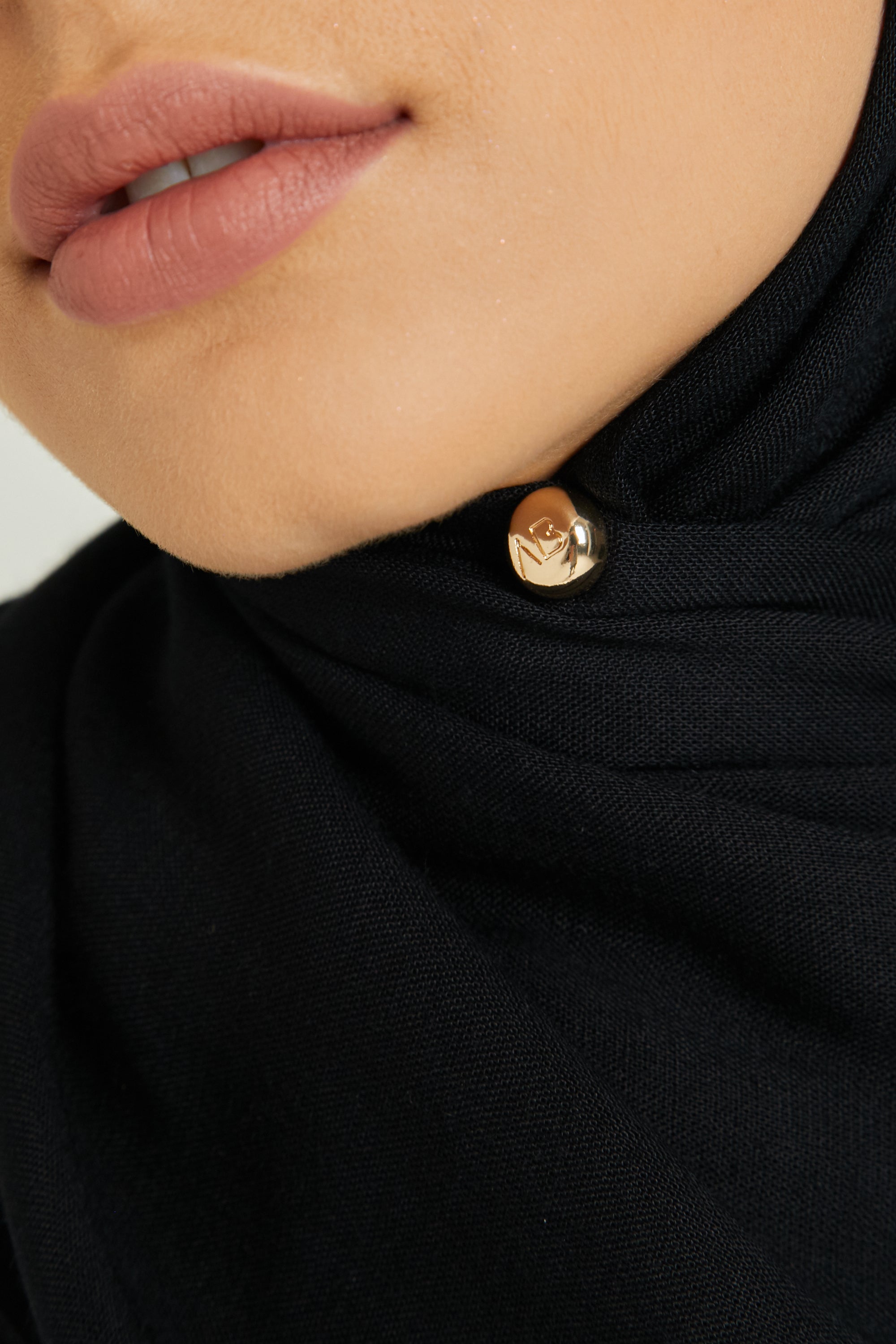 Lot de 2 Aimants Hijab Premium - Doré