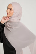 Hijab Georgette Luxe - Taupe Rosé