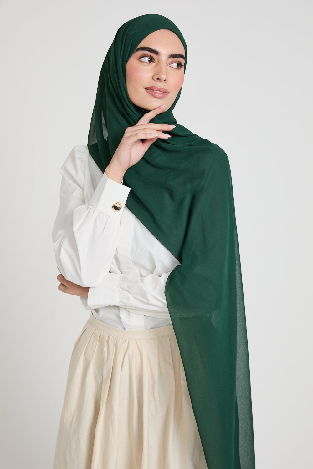 Hijab Mousseline Douce Luxe - Eden