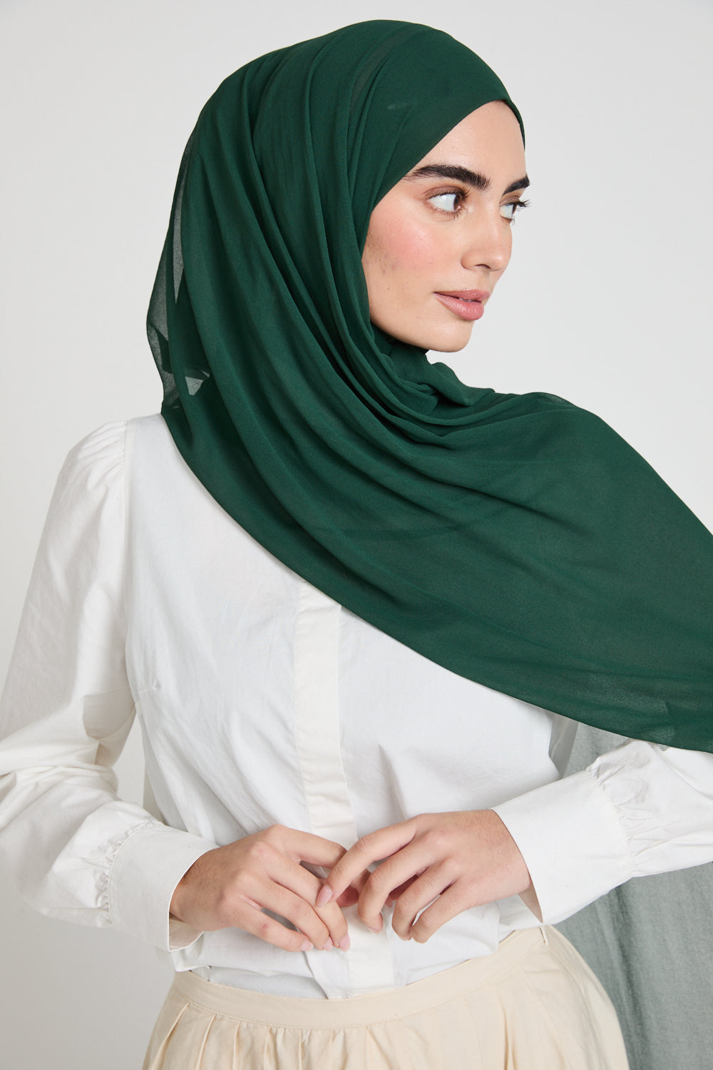 Hijab Mousseline Douce Luxe - Eden