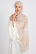 Hijab Coton Modal Premium - Clair de Lune