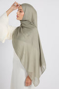 Hijab Coton Modal Premium - Herbe de Mer