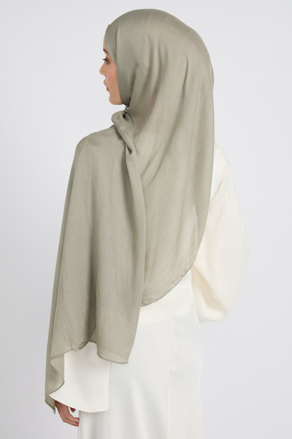 Hijab Coton Modal Premium - Herbe de Mer