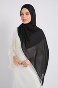 Hijab Coton Modal Premium - Noir