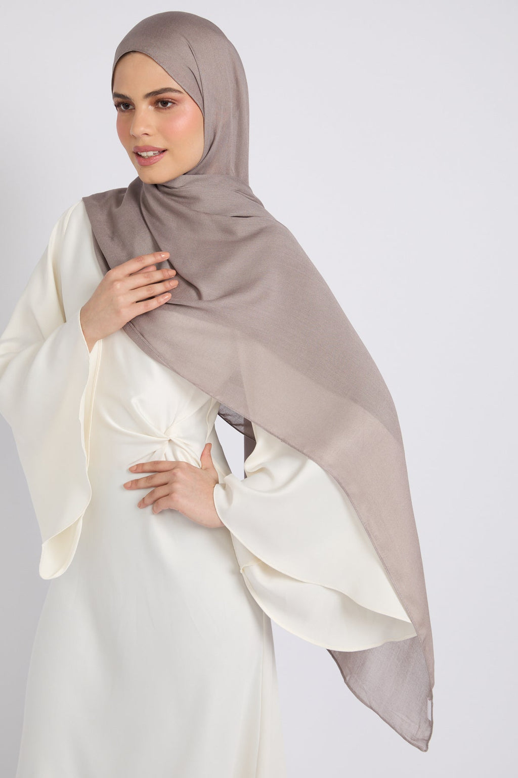 Hijab Coton Modal Premium - Ciel de Décembre