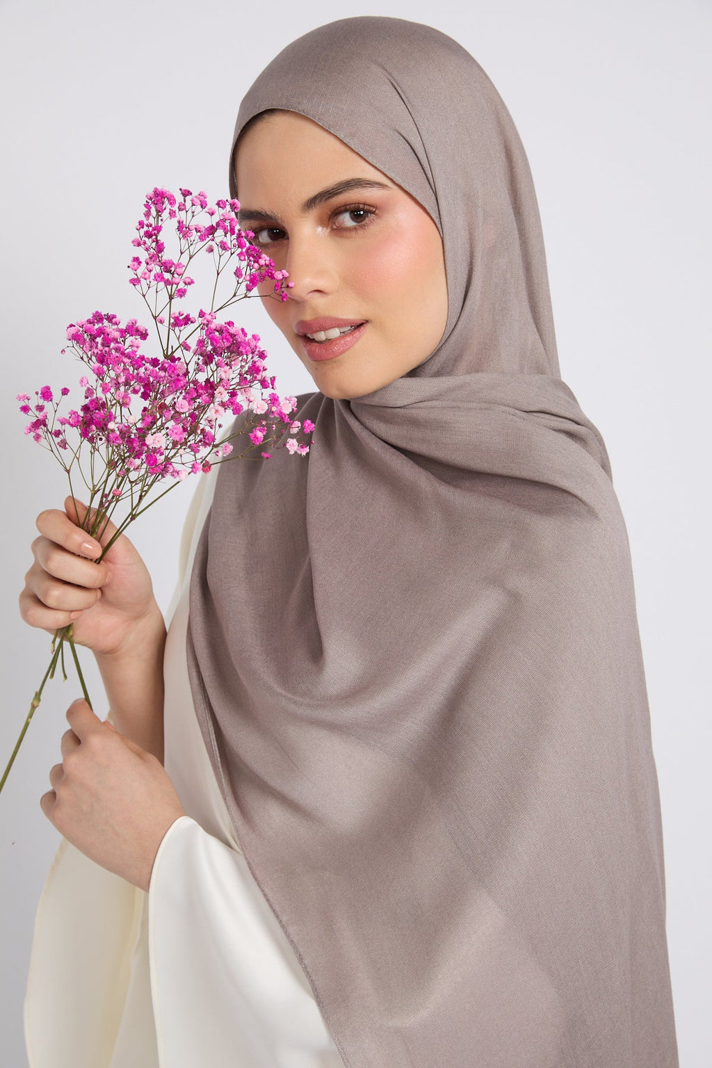 Hijab Coton Modal Premium - Ciel de Décembre